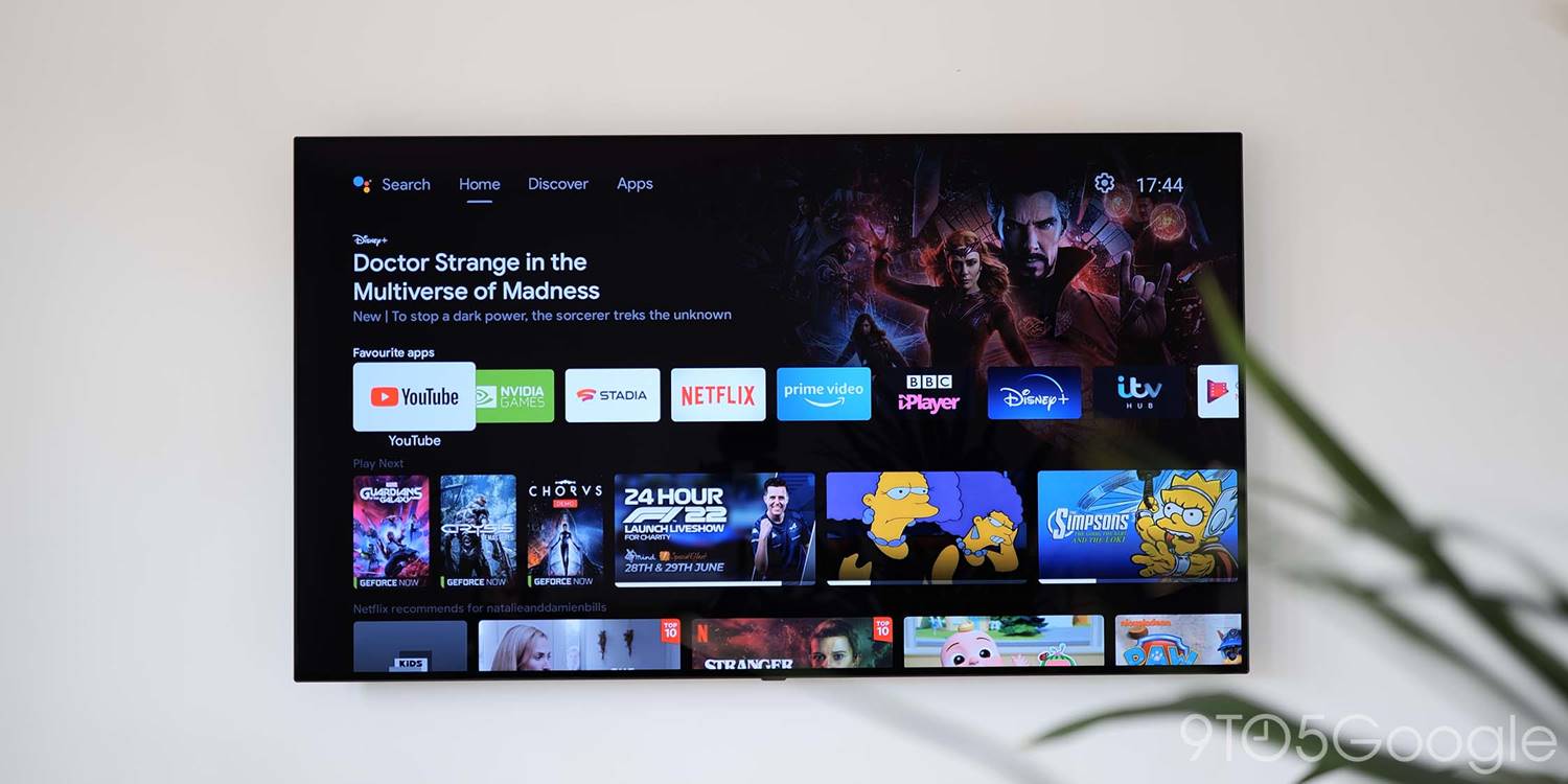 Android TV Free TV Channels app rolling out on homescreen