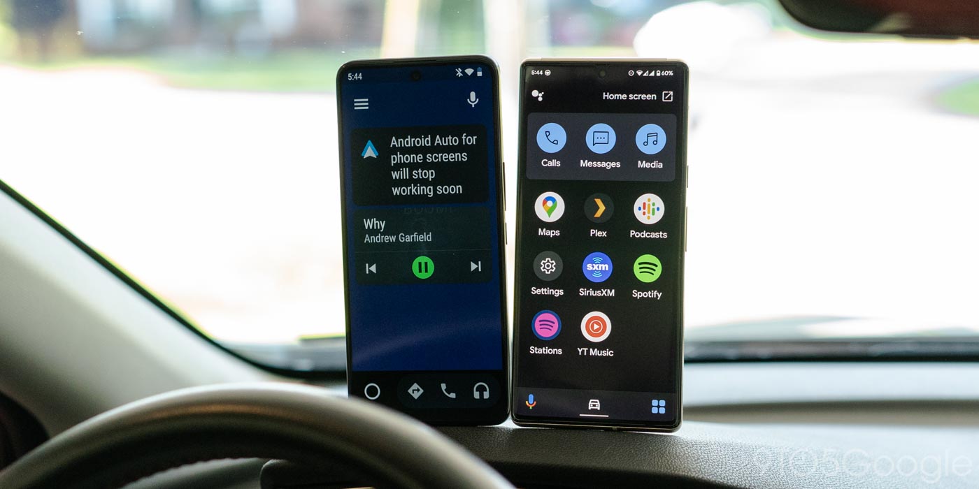 What has replaced Android Auto?