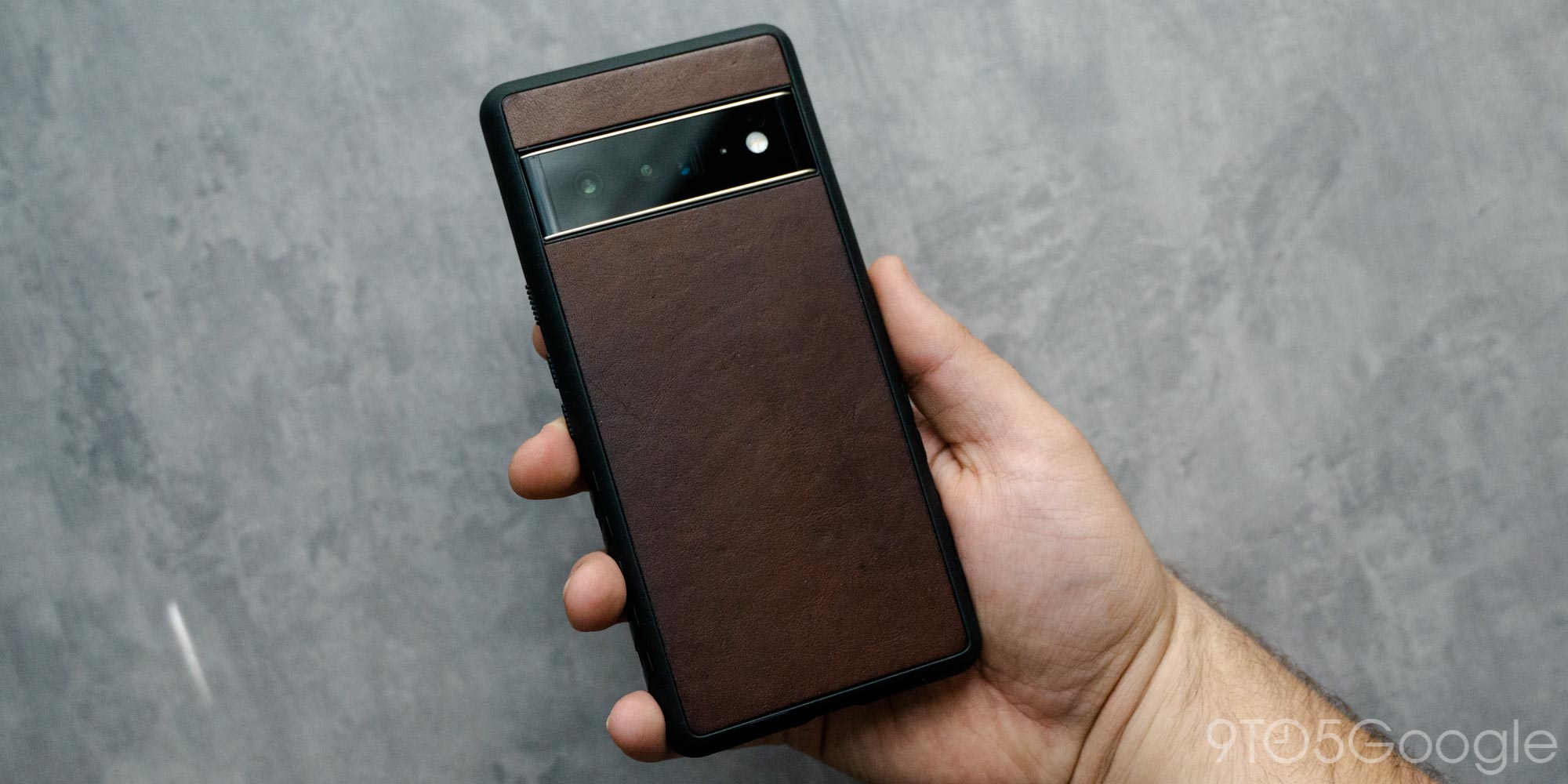 Review Pixel 6 gets leather with dbrand Grip 9to5Google