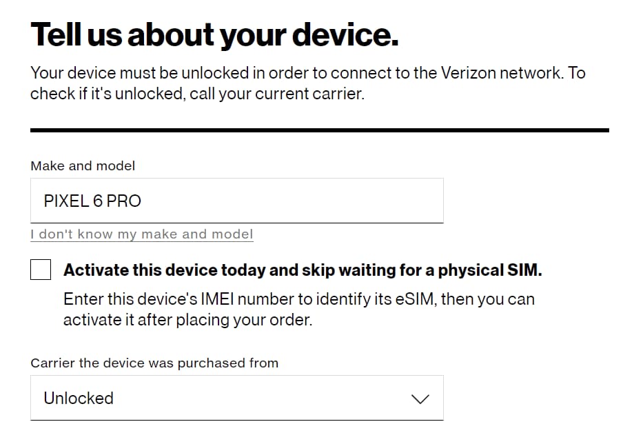 Verizon BYOD Program Adds ESIM Support On Pixel, IPhone, Samsung