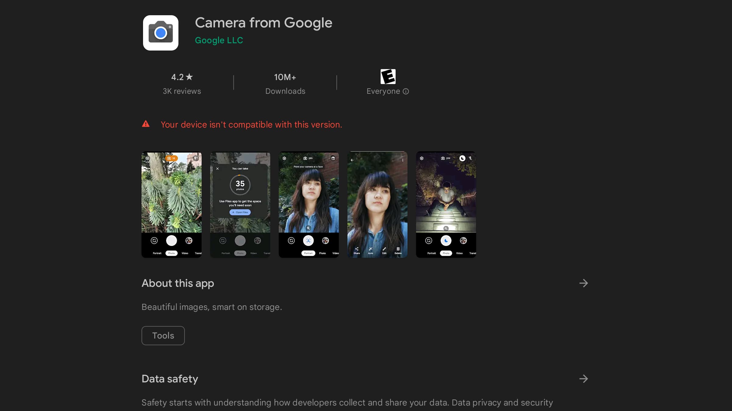 Google camera go