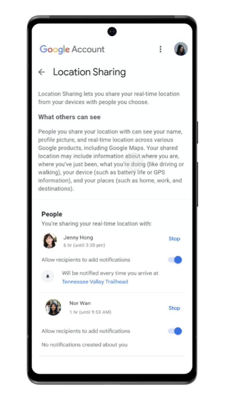 Google Notification Where Google Maps location sharing w/ arrival notifications - 9to5Google