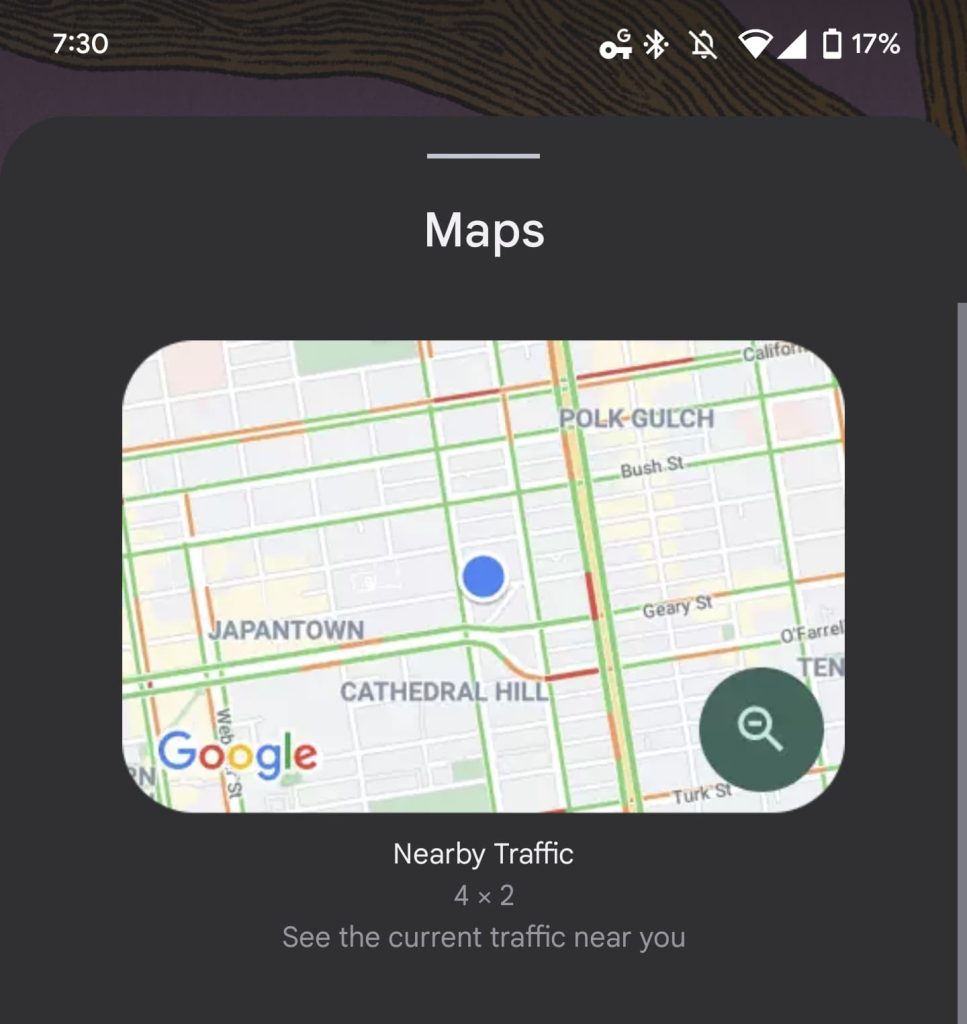 🥇 Google Maps para Android adiciona widget de trânsito próximo [U: Live]