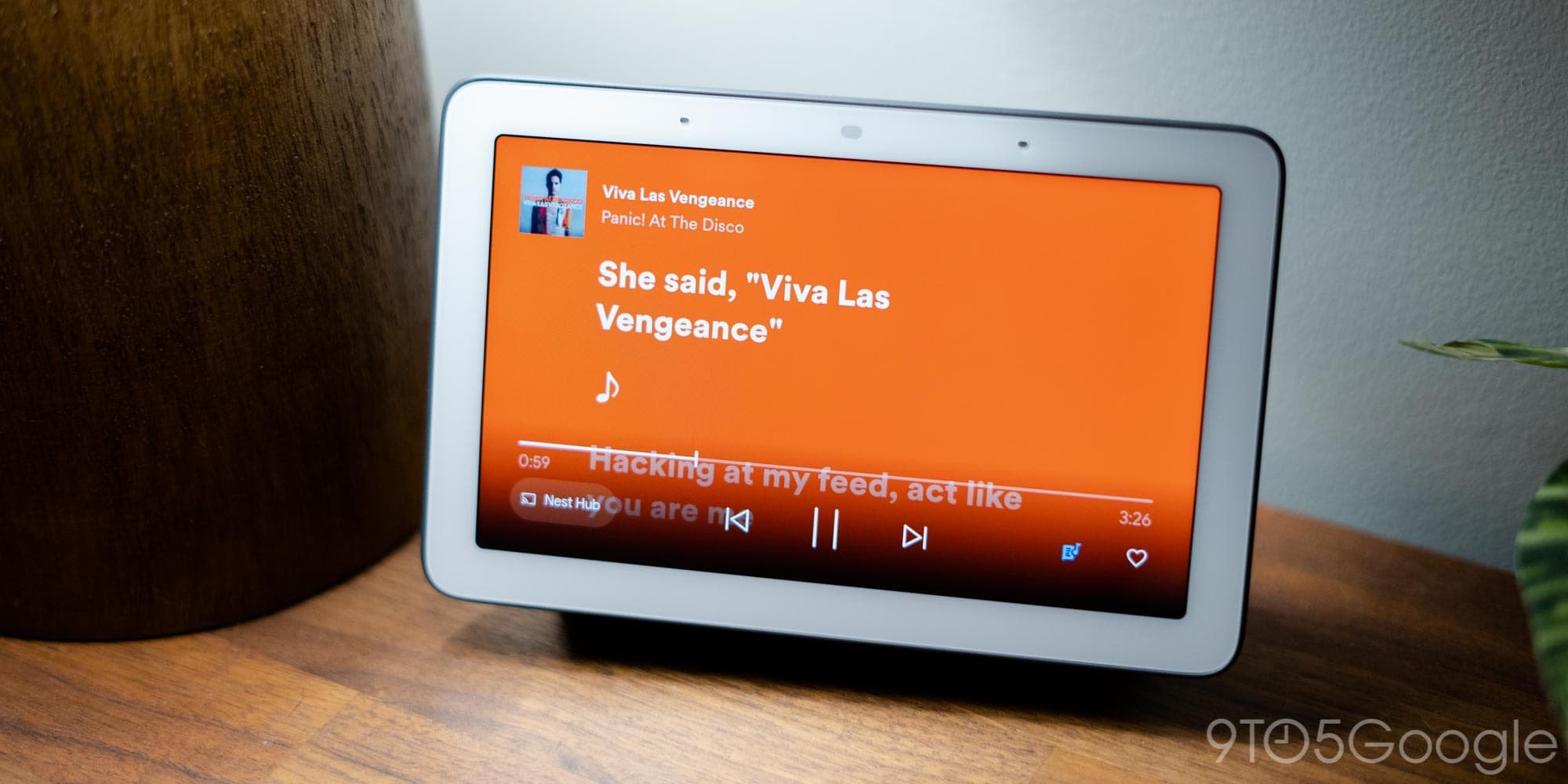 Google home hub play 2024 music