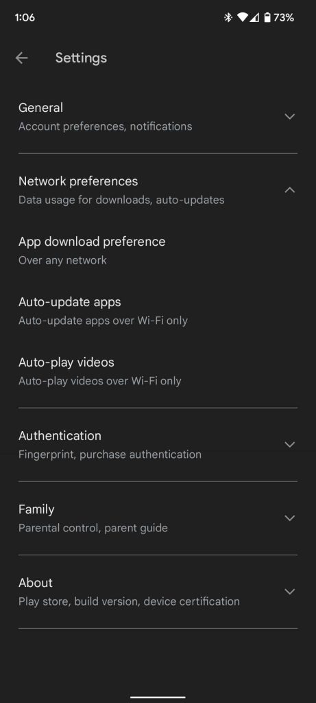 Automatic updates apps