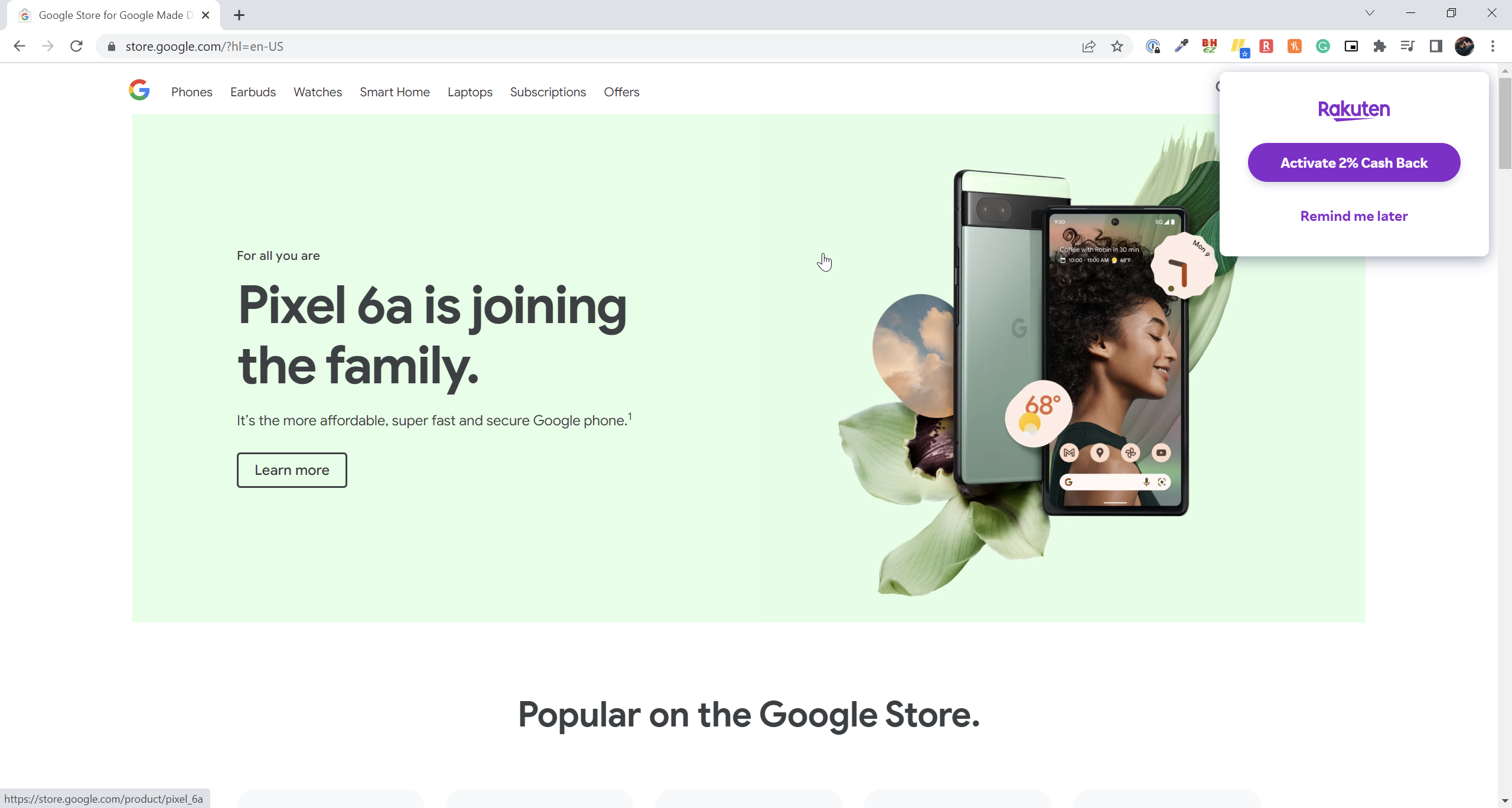 Rakuten google store