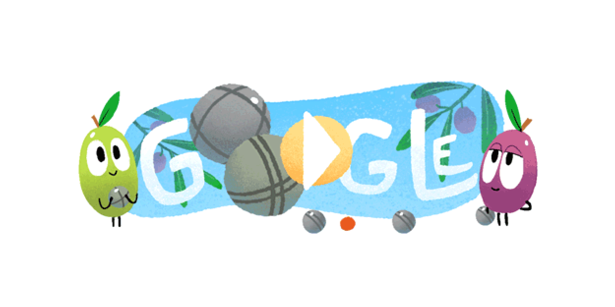 Pétanque Google Doodle game