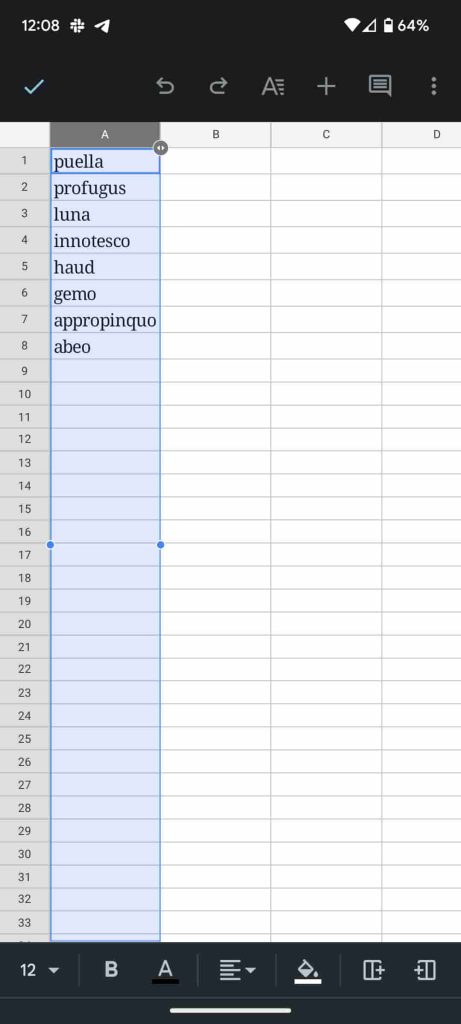 Alphabetize Google Sheets