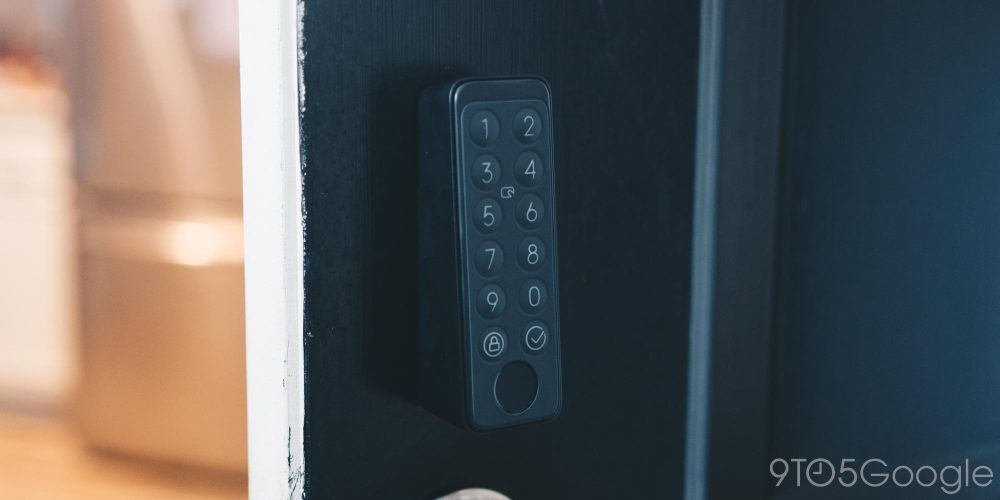 The SwitchBot Lock and Keypad Touch is possibly your best option