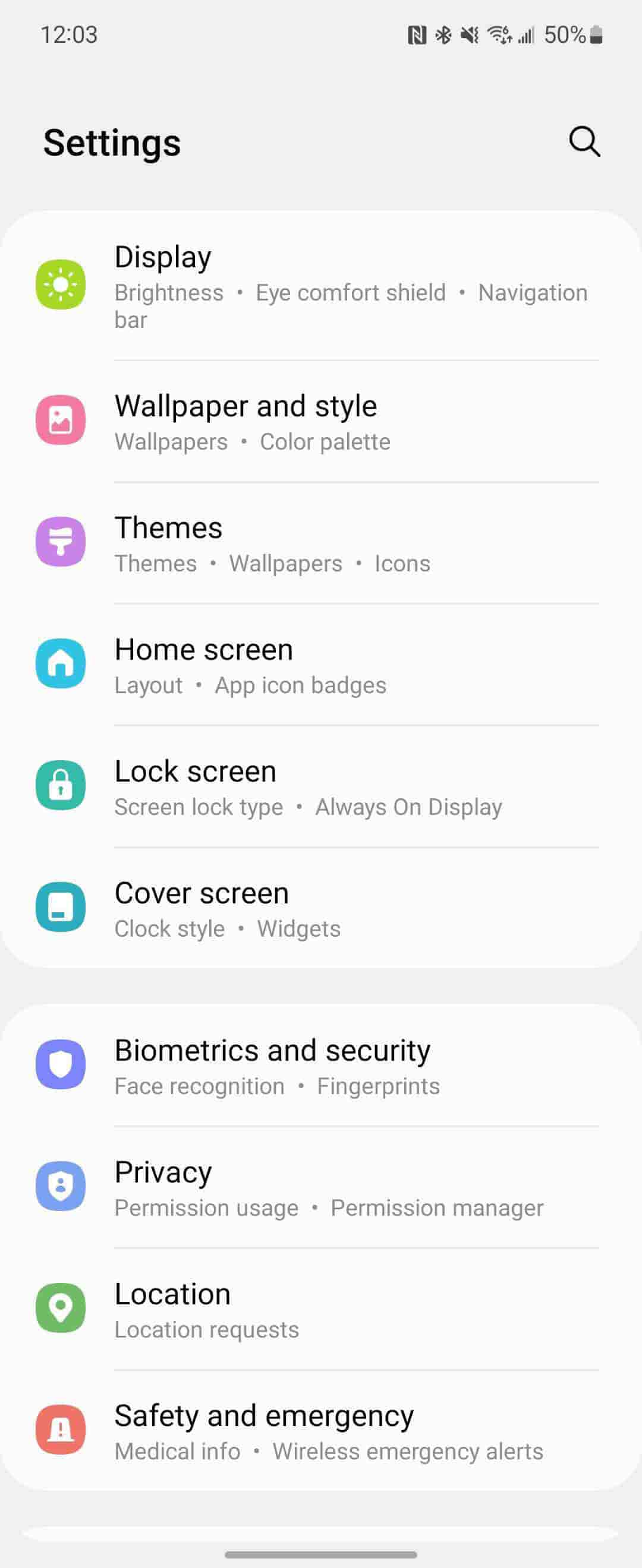 How to set Galaxy Flip 4's cover screen with AlwaysOn Display