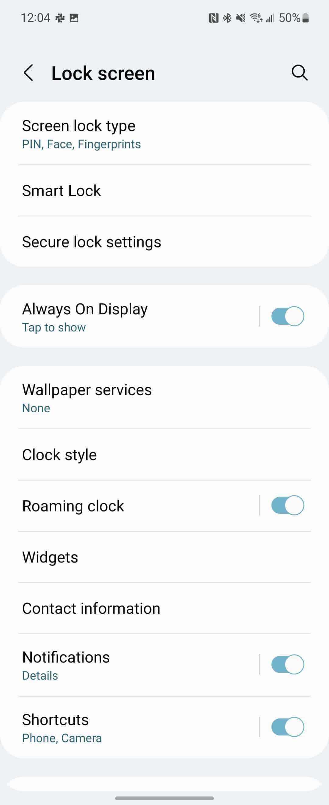 How to set Galaxy Flip 4's cover screen with Always-On Display