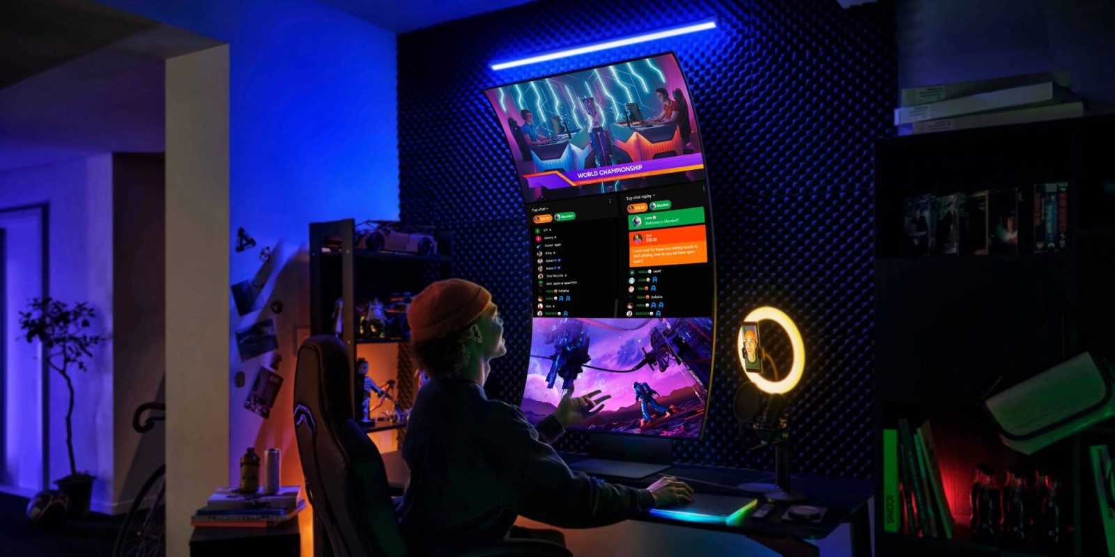 samsung odyssey ark gaming monitor