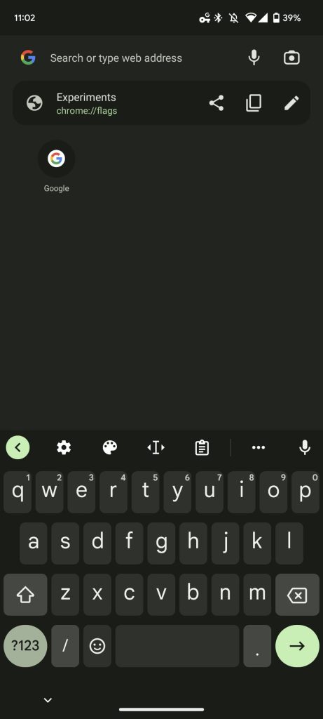 بازطراحی Chrome Android Omnibox