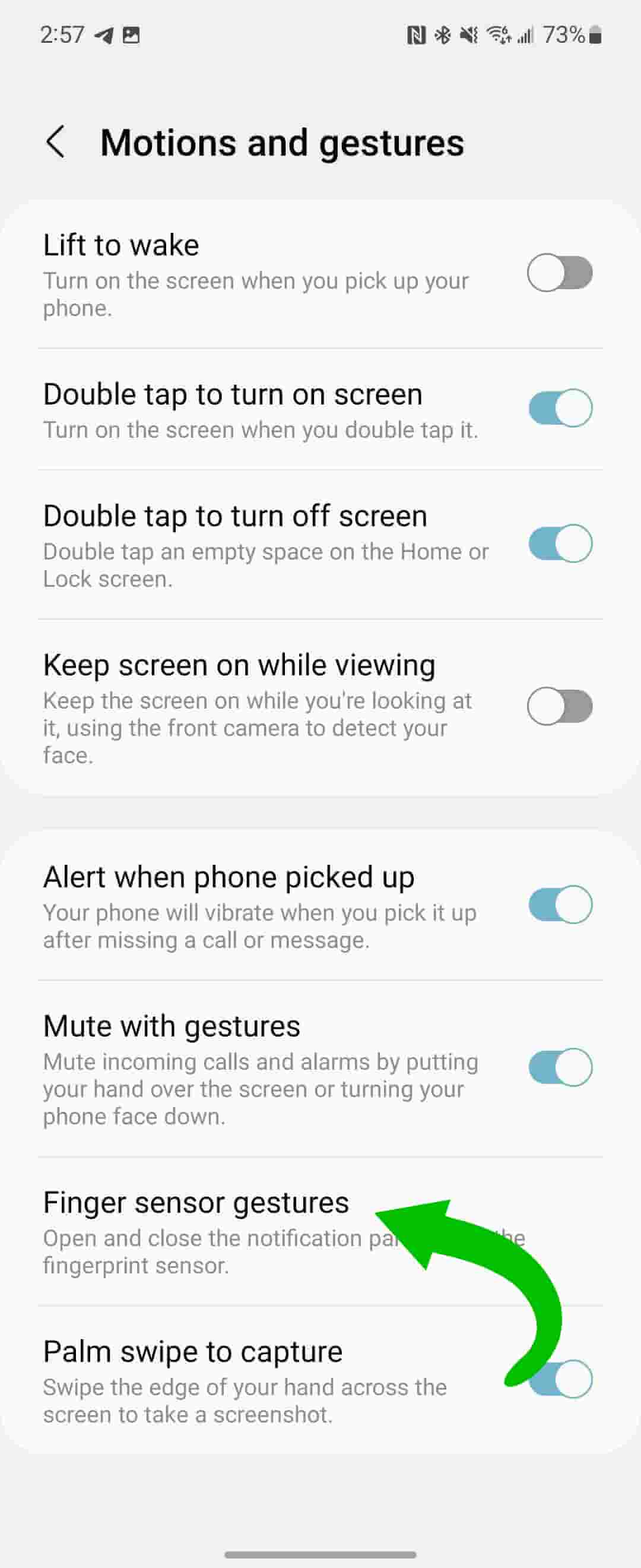 Galaxy Fold Flip notifications