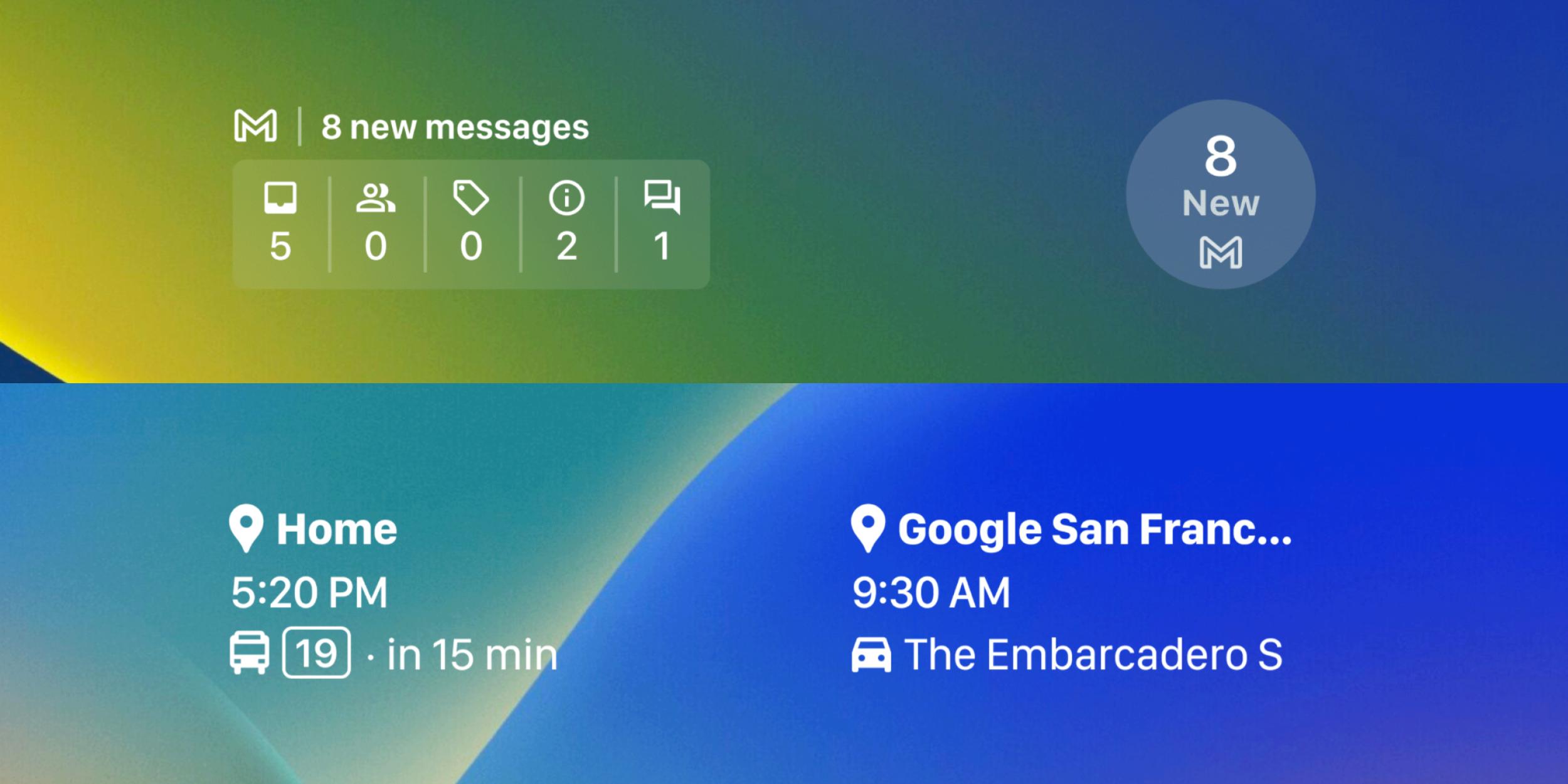 Google shows iOS 16 Lock Screen widgets for Gmail - 9to5Google