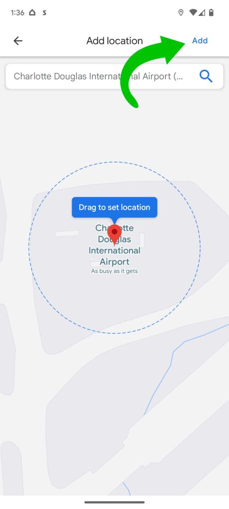 Alertas de llegada de Google Maps
