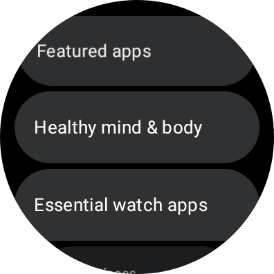 Google Play Store Wear OS redesign rolling out [U]