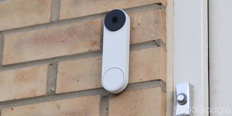 google nest doorbell battery
