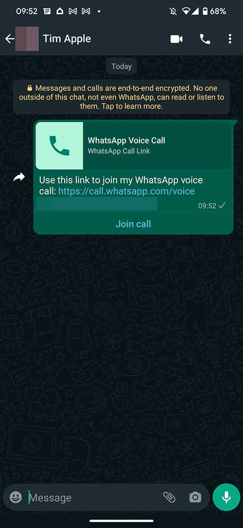 WhatsApp adds 'Call Links' w/ video calling support for up to 32