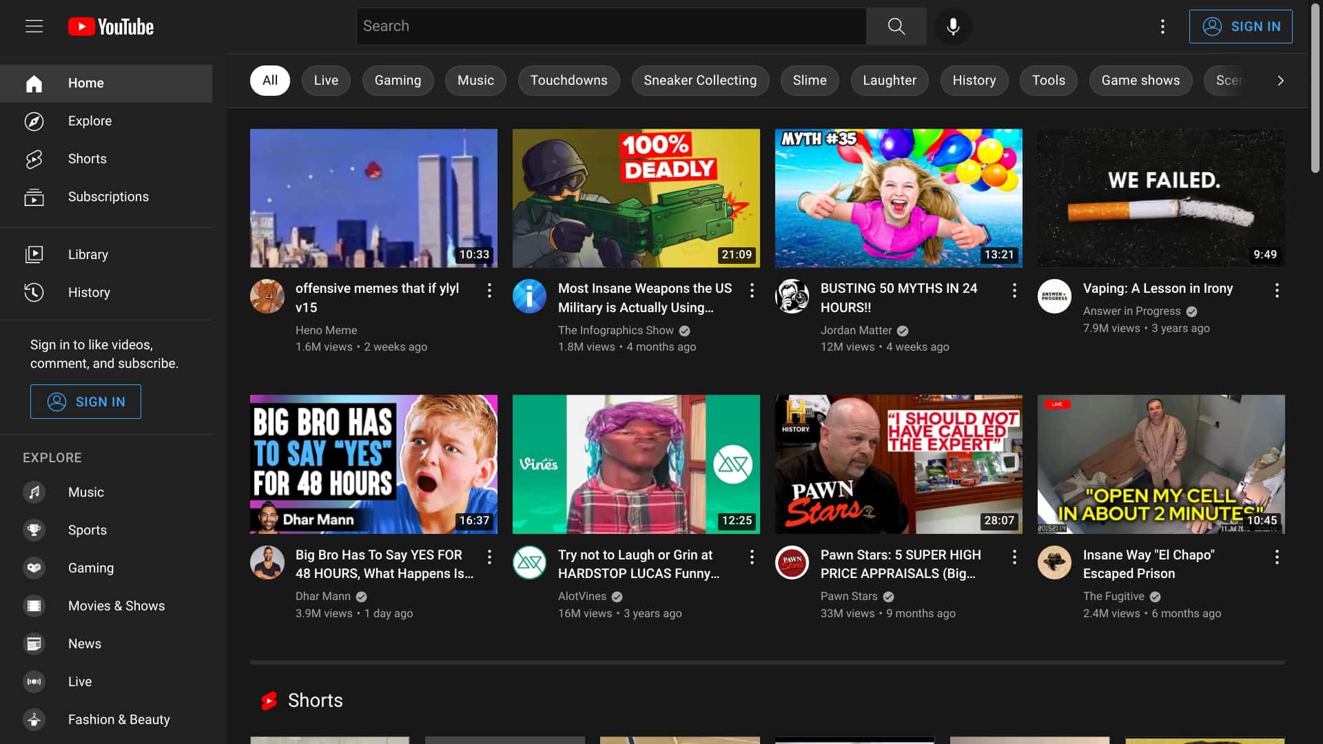 YouTube Homepage Redesign Brings Material You Black Dark Theme YouTube Homepage Redesign Brings Material You Black Dark Theme