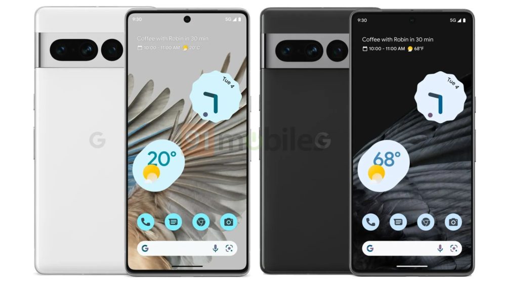Pixel 7, Pixel 7 Pro complete specifications pops up on the internet