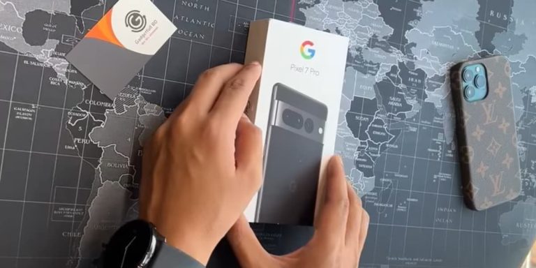 google pixel 7 pro unboxing leak