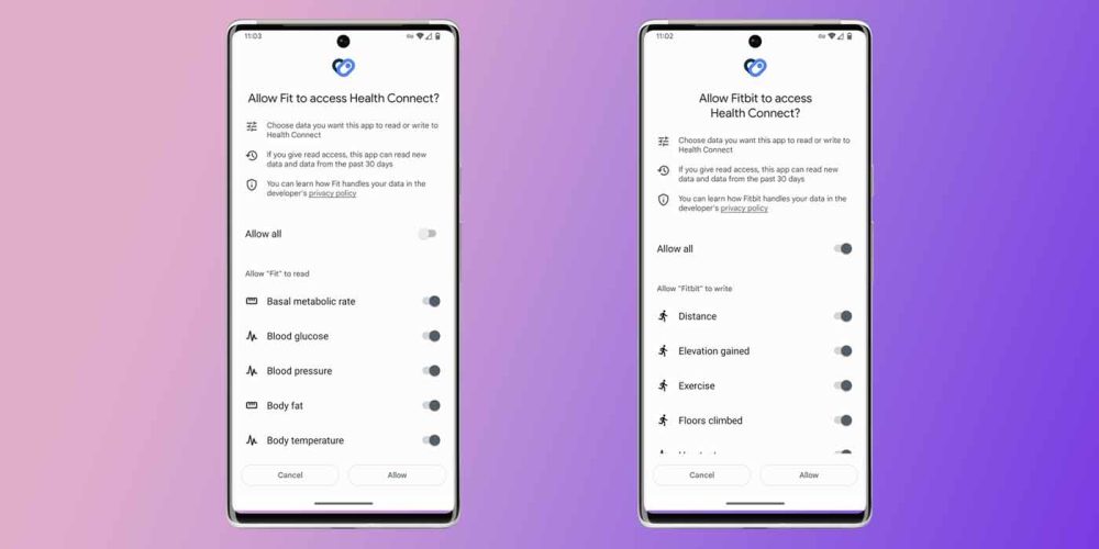 Use Health Connect to Sync Your Health and Fitness Data Between Google Fit,  MyFitnessPal, and Other Android Apps « Android :: Gadget Hacks