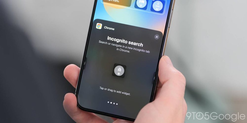 Google lock screen widgets for iOS