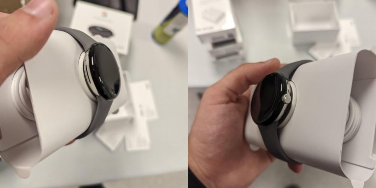 Pixel Watch unboxing