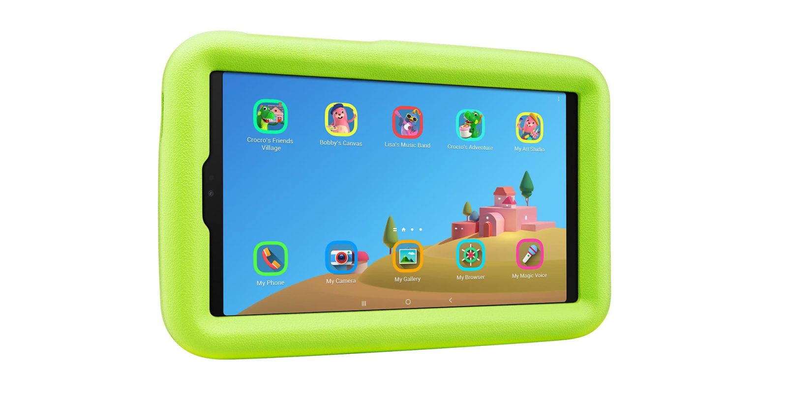 Galaxy Tab A7 Lite Kids Edition is a rugged Android tablet