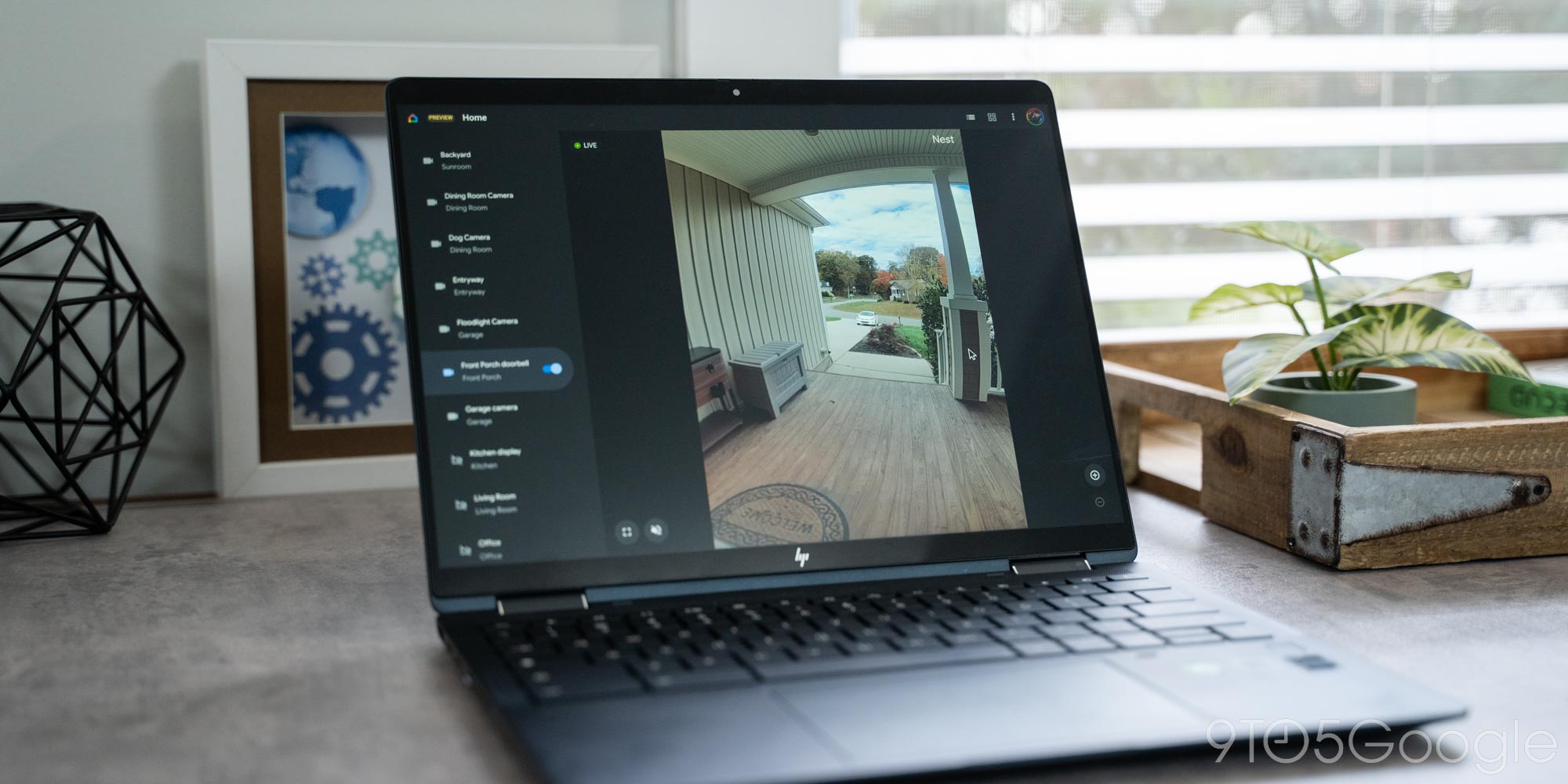 Nest cam store multiple camera view