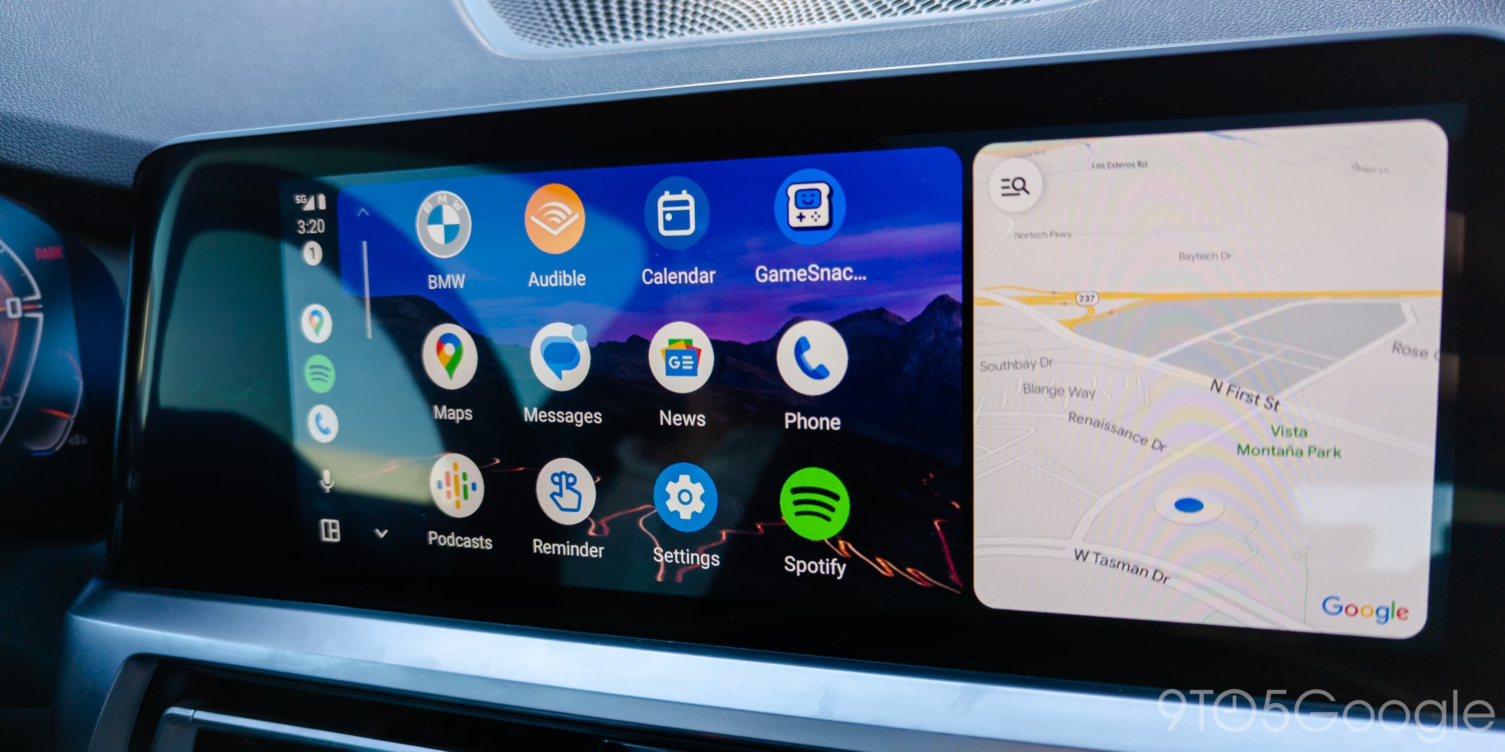 Android Auto updated with new look, better split-screen functionality -  Autoblog