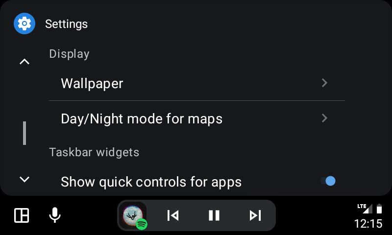 How to switch back to taskbar widgets on Android Auto redesign