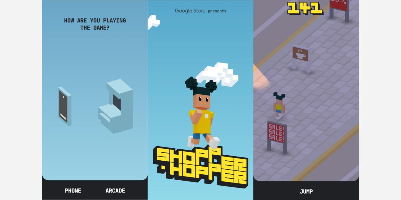 Google Store ‘Shopper Hopper’ attempts to make up for the loss of Flappy Bird on your Pixel 7