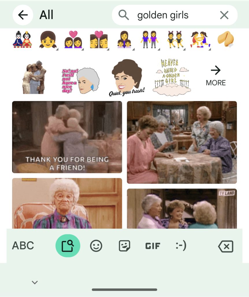 Gboard Gif Sticker Emoji Search