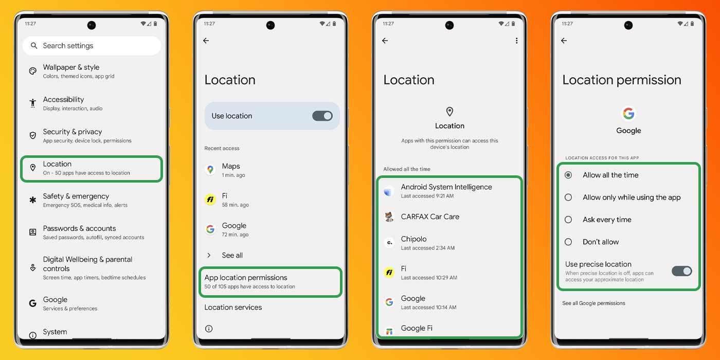 Location Services Android See and disable which apps can access your location on Android