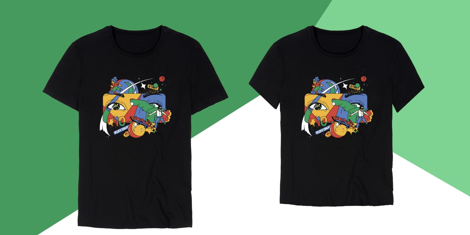 Google Play t-shirt