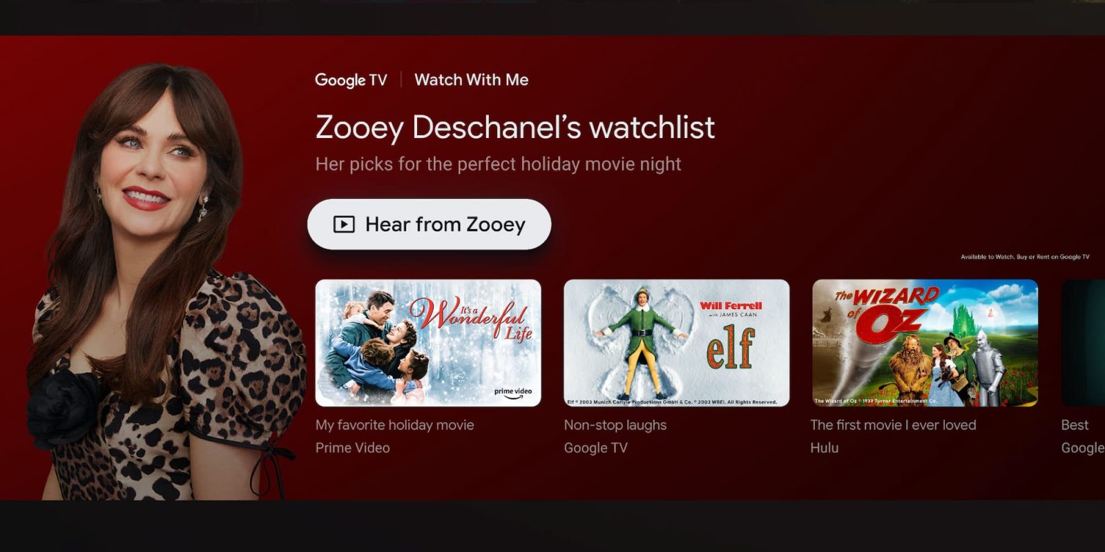 Google Tv Zooey