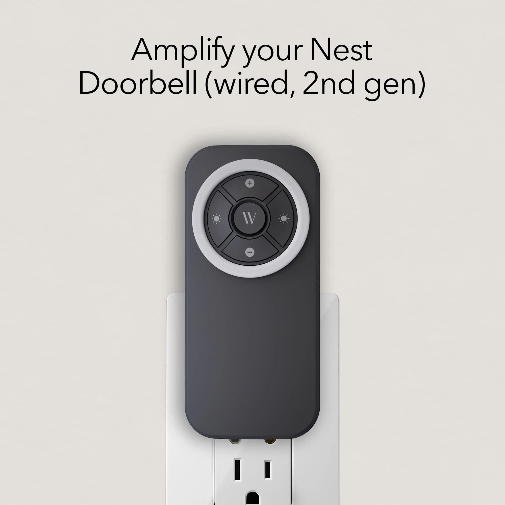 Nest Doorbell (wired) gets an indoor chime addon