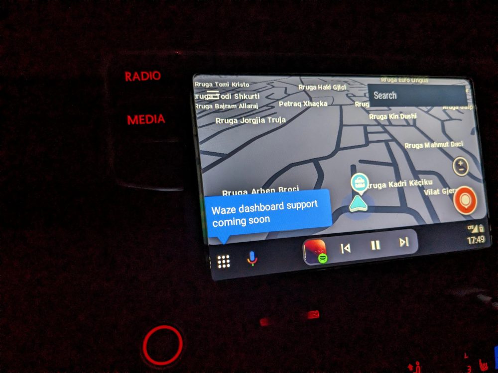 Waze Android Auto Redesign 1