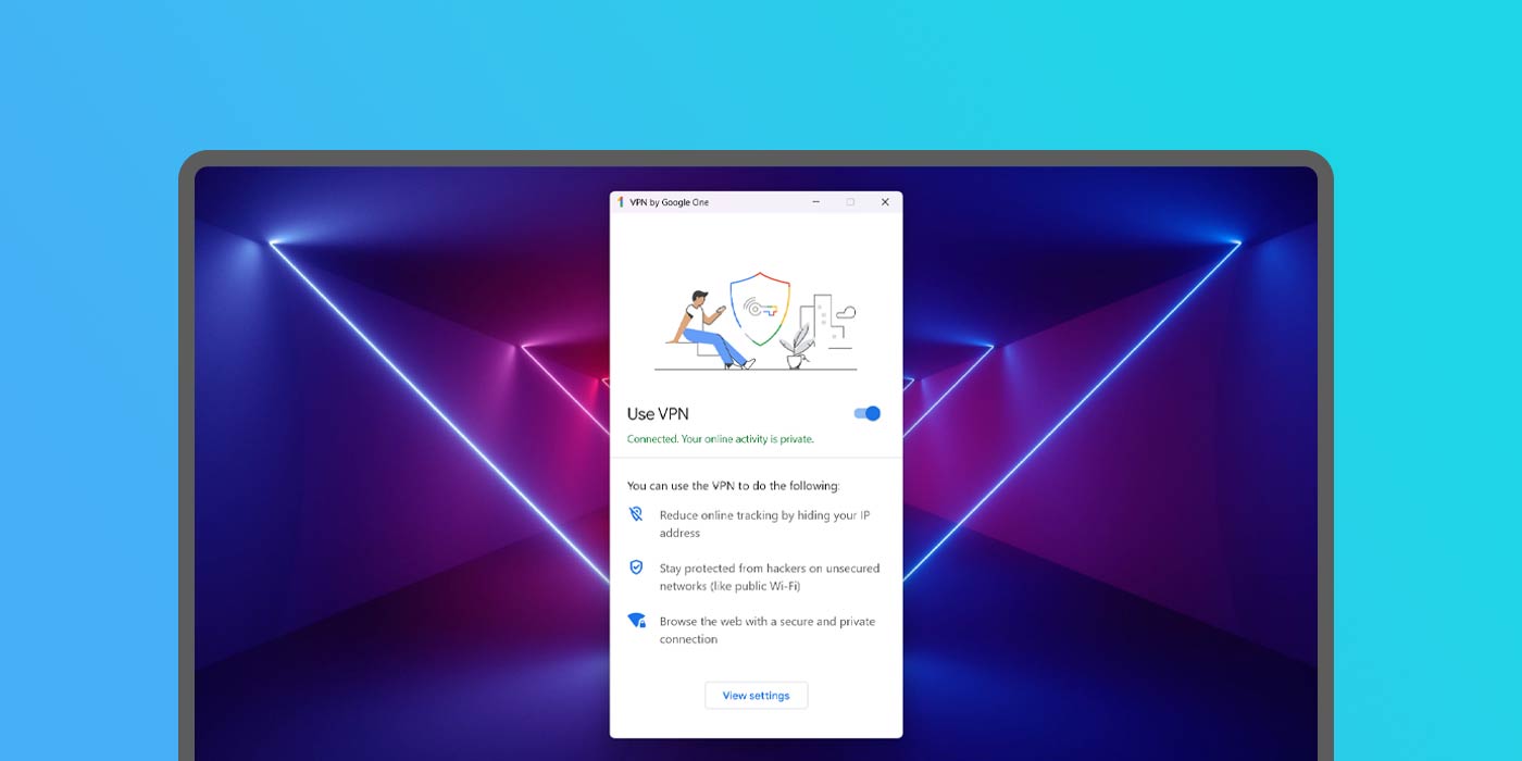 Google One VPN cambia de dirección IP amplia a dirección IP local