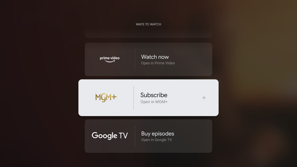 Amazon’s MGM+ goes live, has Google TV integration already