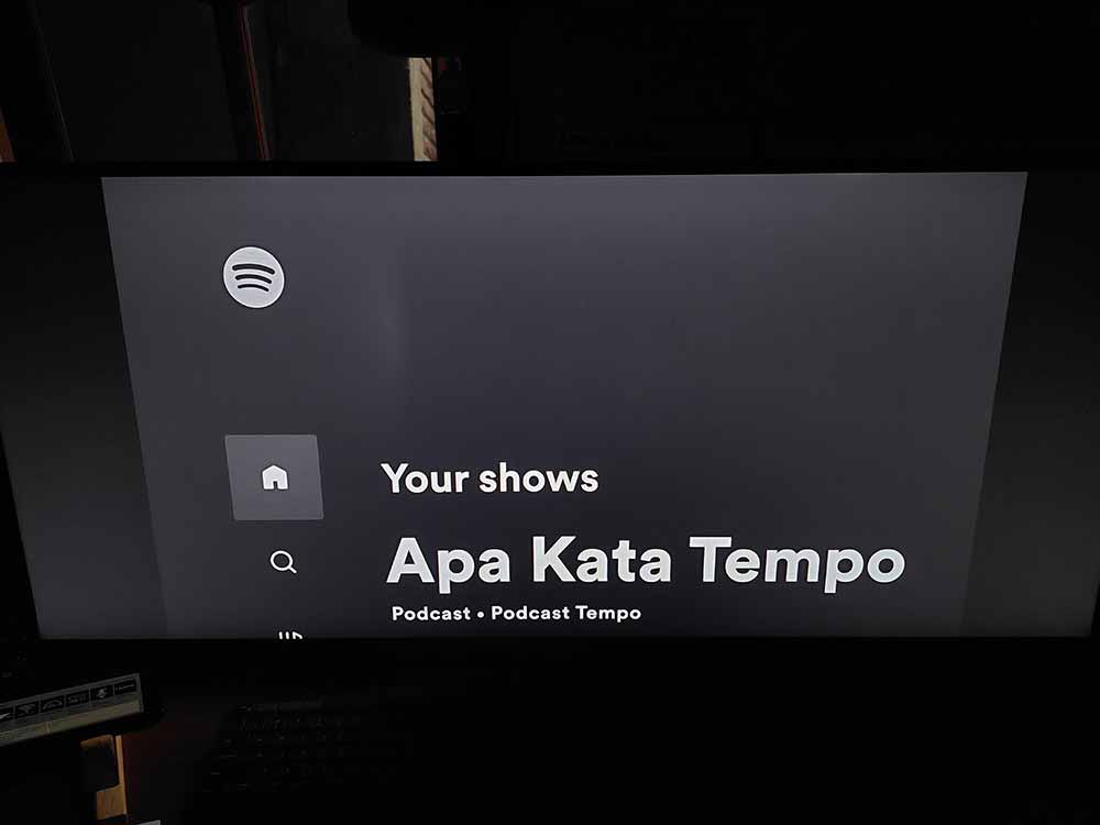 Spotify UI scaling issue affects some Google TV and Android TV devices