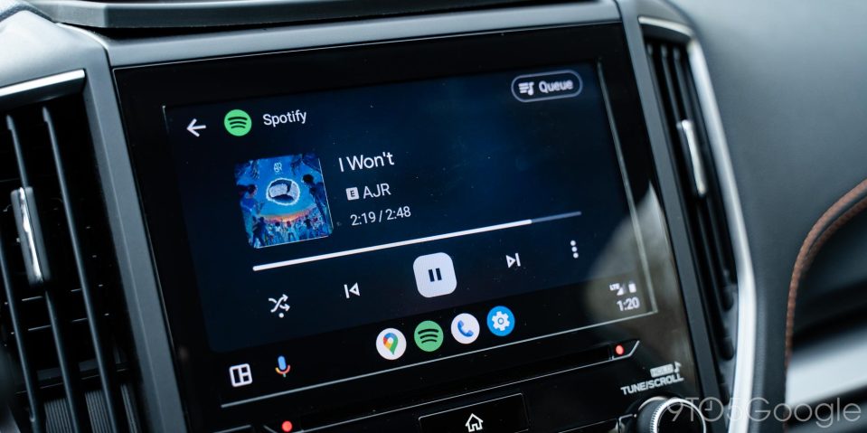 Android auto spotify
