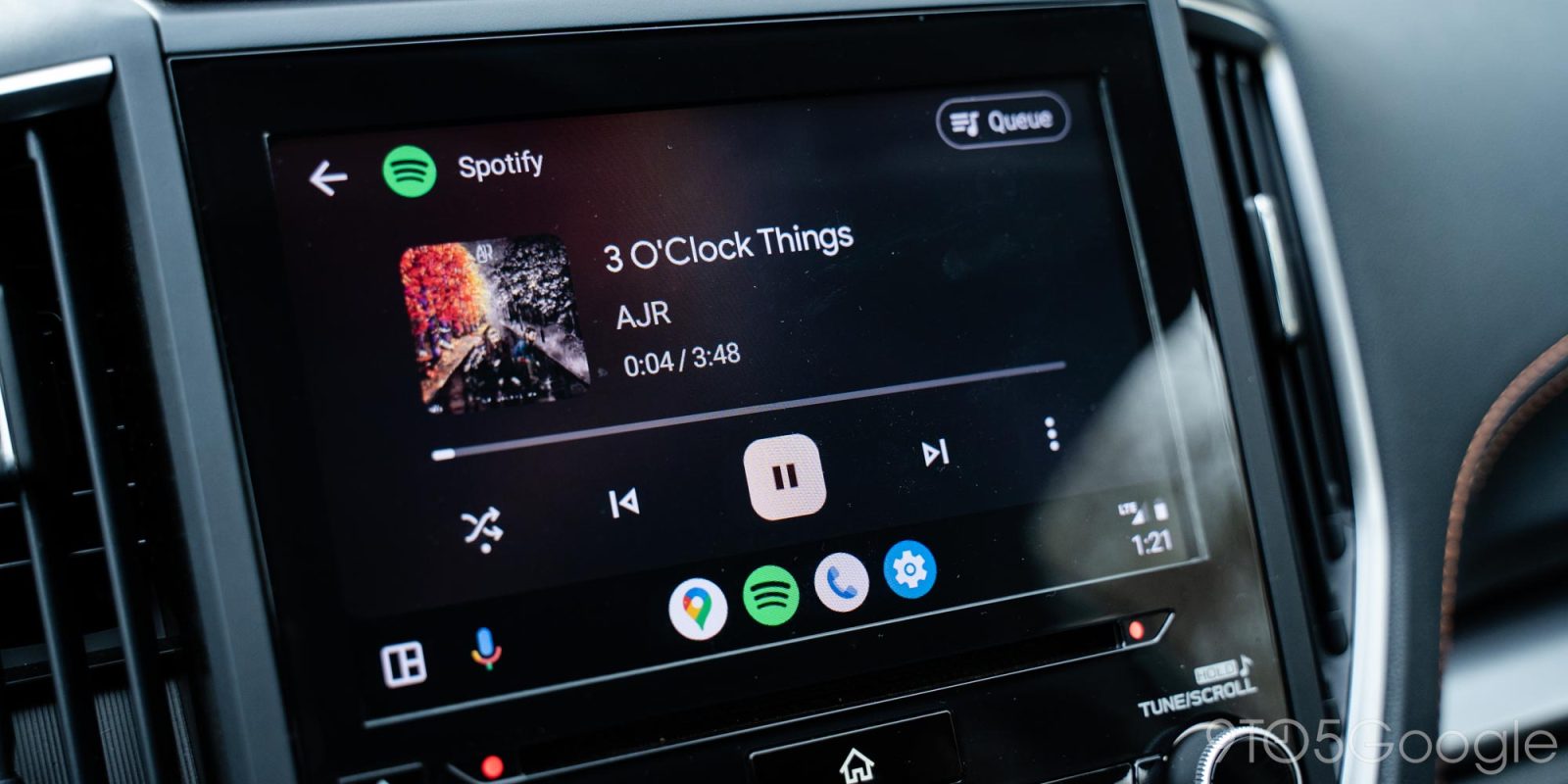 android auto spotify