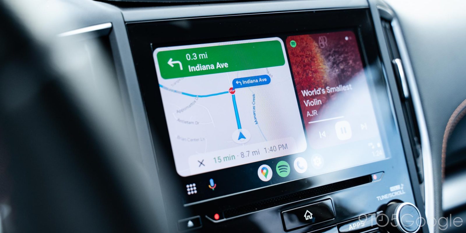 android auto dashboard redesign