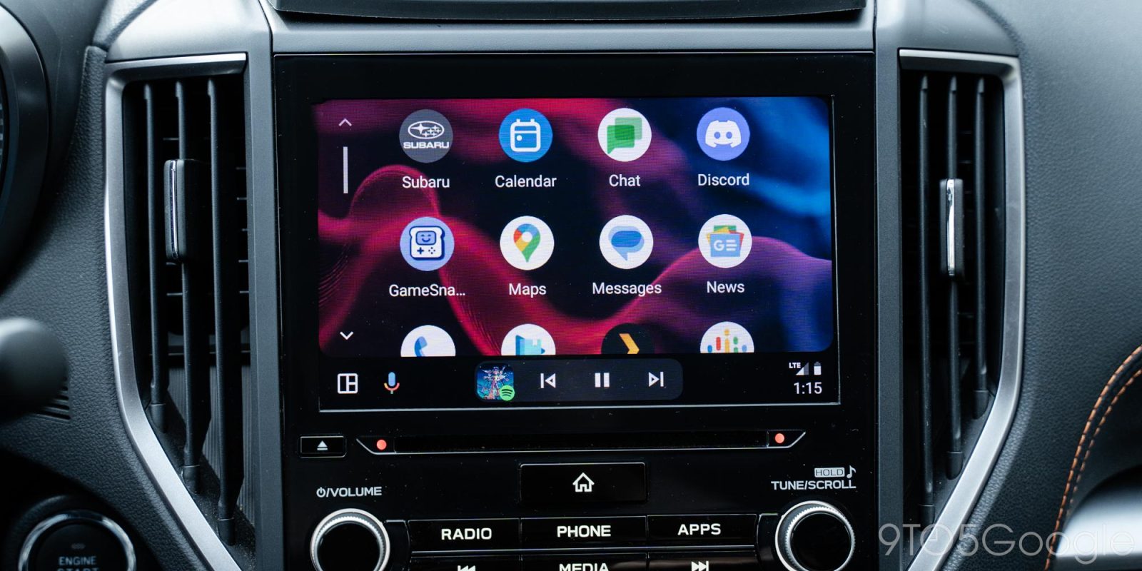 android auto app drawer