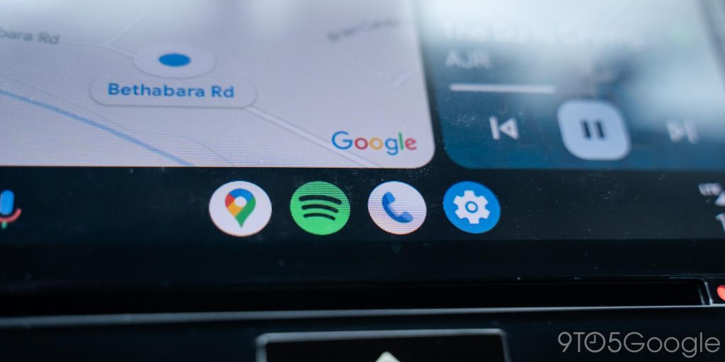 android auto taskbar