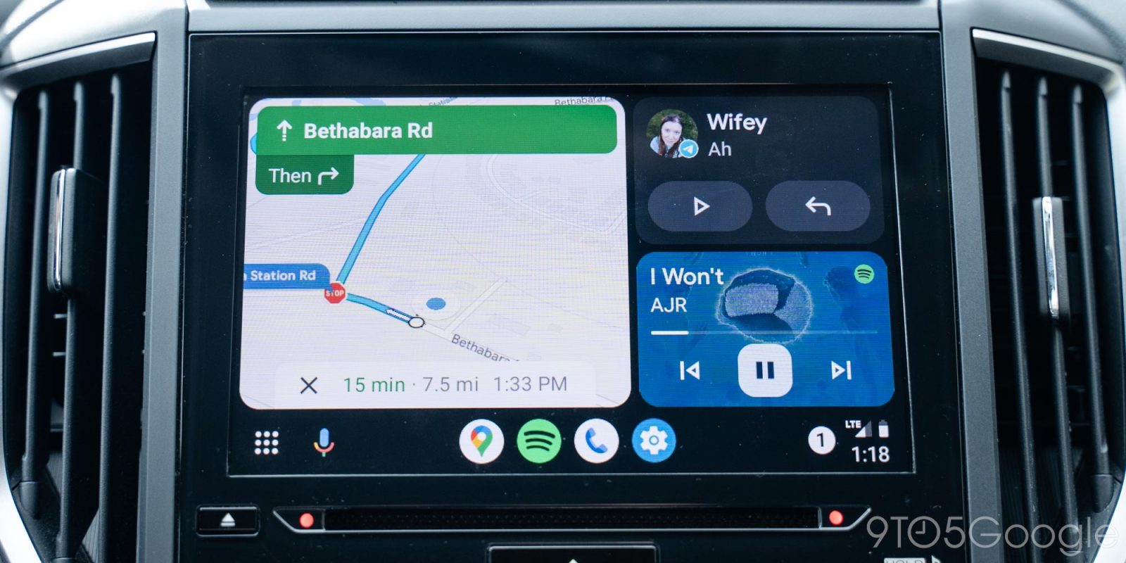 android auto dashboard redesign