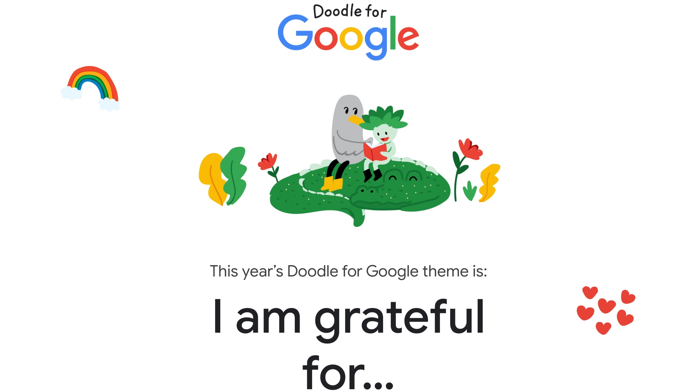 What is the 2023 doodle for Google theme?